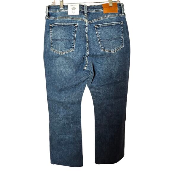 LUCKY BRAND Sweet Mid Rise Boot Button Fly Jeans - Picture 2 of 4